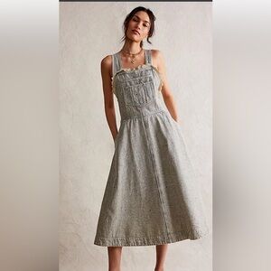 Free People We The Free Railroad Overalls/Skirtall